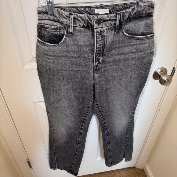 Good American High Rise Straight Leg Jeans - Picture 4 of 14